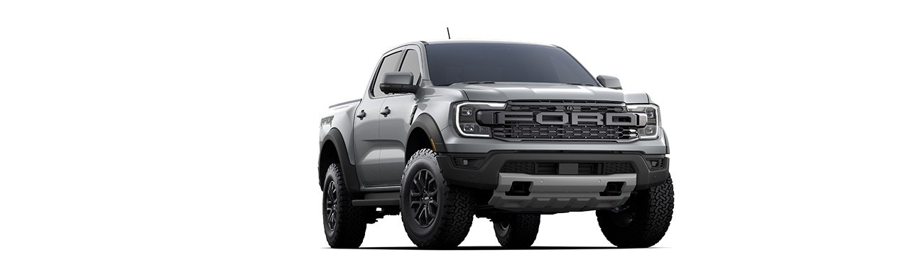 2025 Ford Ranger Raptor, pickup truck with great exterior design in Command Grey
