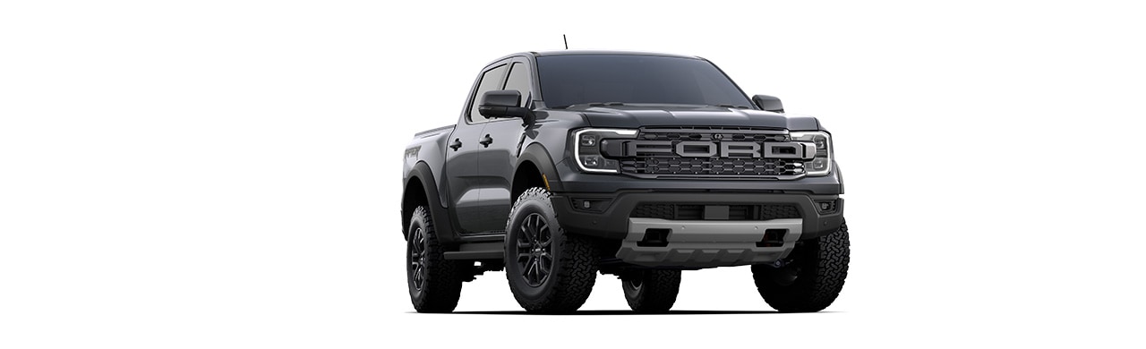 2025 Ford Ranger Raptor, pickup truck with great exterior design in Meteor Grey