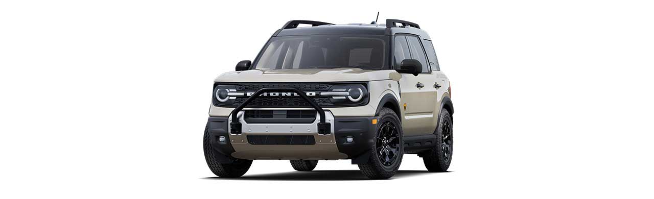2025 Ford Bronco Sport Badlands, 4x4 SUV in Velocity Blue in Caribbean Terrain