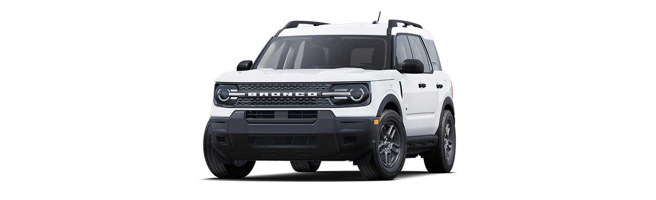 2025 Ford Bronco Sport, 4x4 SUV in Oxford White in Caribbean