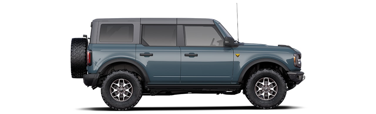 Discover the 2022 Ford Bronco Off-Road SUV in Color Area 51