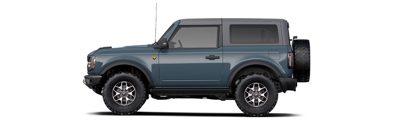 Discover the 2022 Ford Bronco Off-Road SUV in Color Area 51