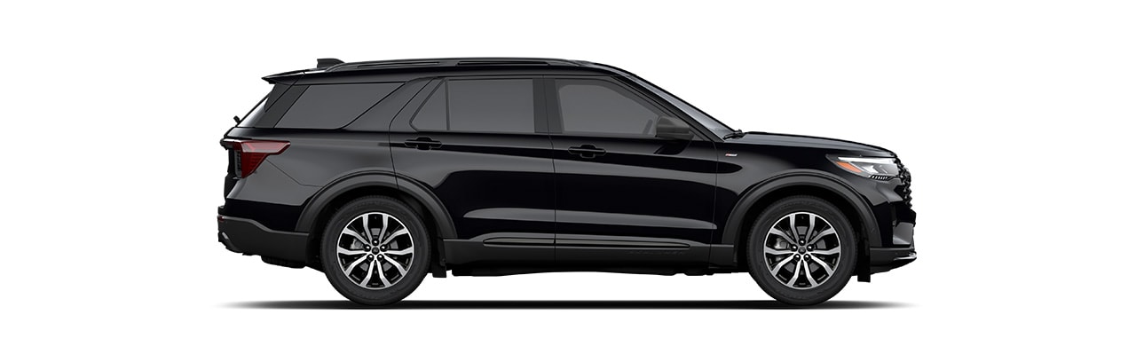 2025 Explorer®, SUV with Great Exterior Design in Agate Black