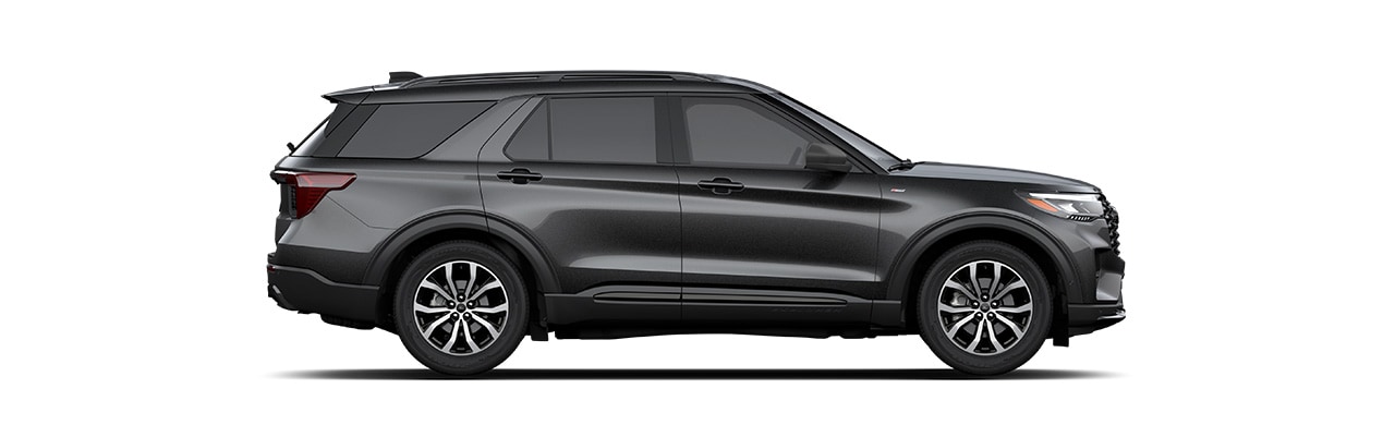 2025 Ford Explorer, SUV with Great Exterior Design in Carbonized Gray