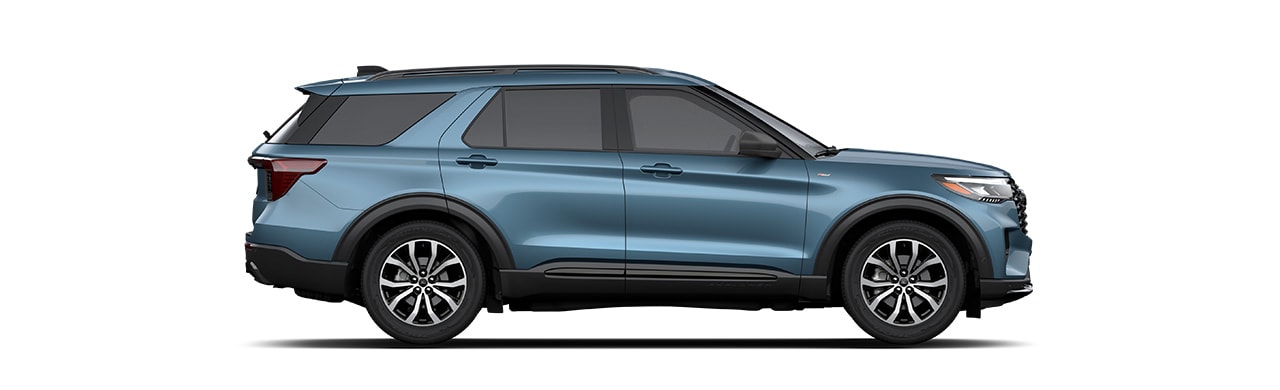 2025 Explorer®, SUV with Great Exterior Design in Vapor Blue Metallic