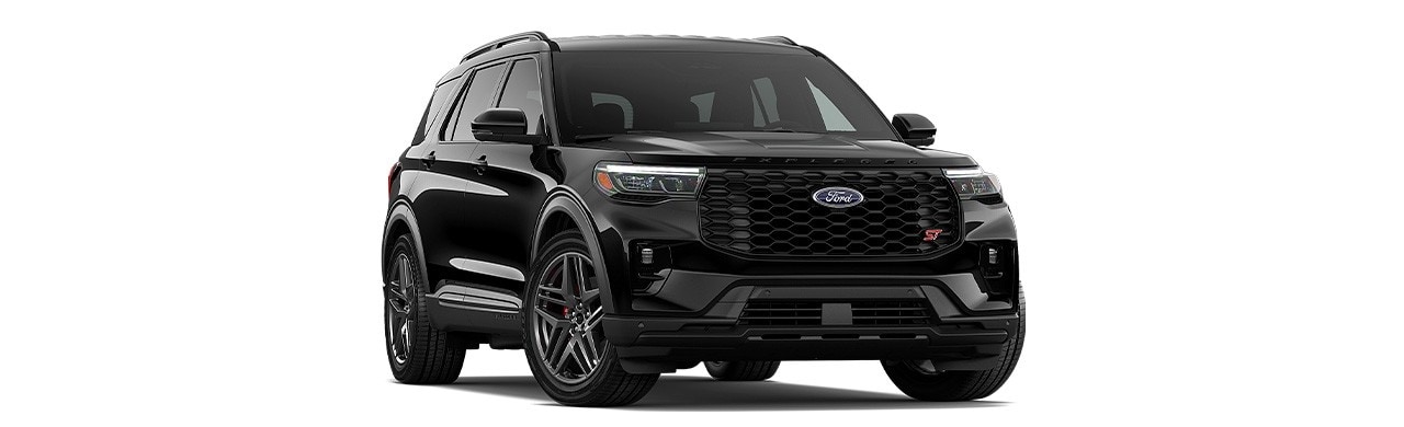 2025 Explorer®, SUV with Great Exterior Design in Agate Black