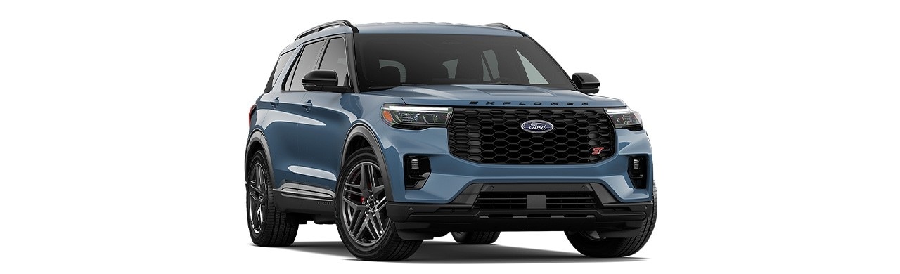 2025 Explorer®, SUV with Great Exterior Design in Vapor Blue