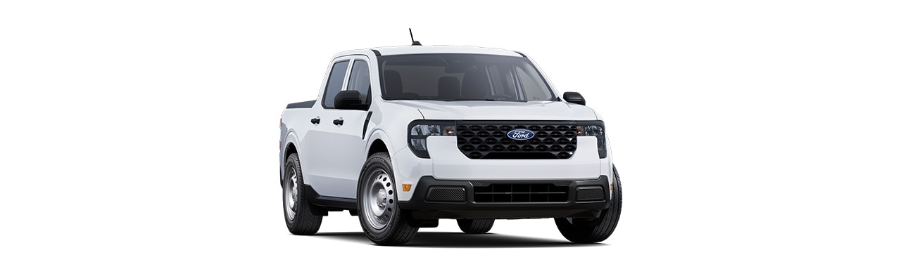 Ford Maverick 2025 XL, compact Pickup in white oxford color in Caribbean