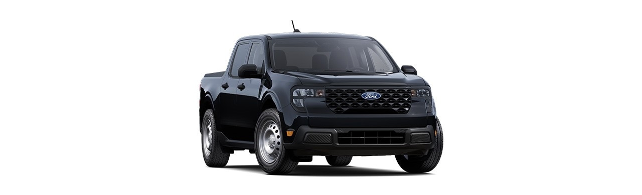 Ford Maverick 2025 XL, compact Pickup in shadow black color in Caribbean