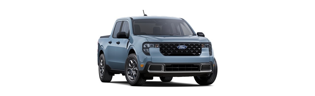 Ford Maverick 2025 XLT, compact Pickup in metallic gray in Caribbean