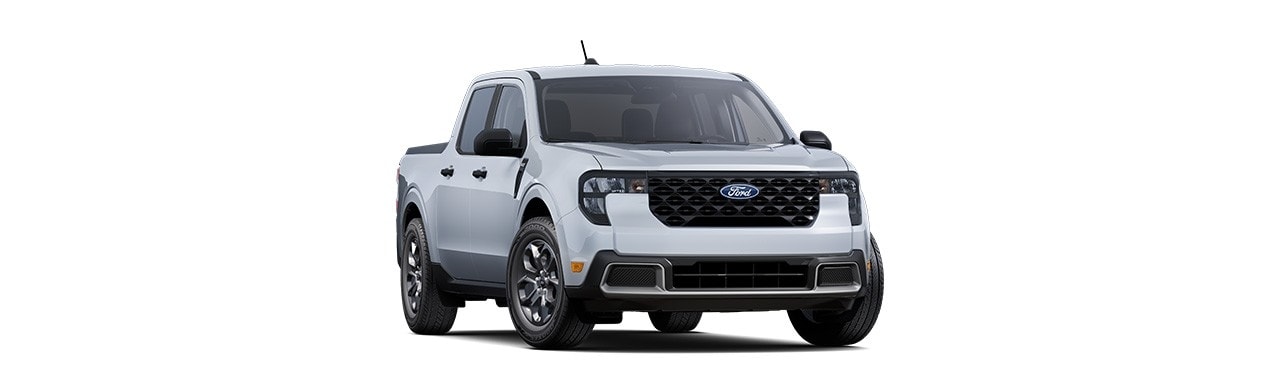 Ford Maverick 2025 XLT, compact Pickup in white space color in Caribbean