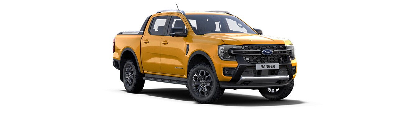 2023 Ford Ranger Next-Gen Pickup in Cyber Orange. Discover it!