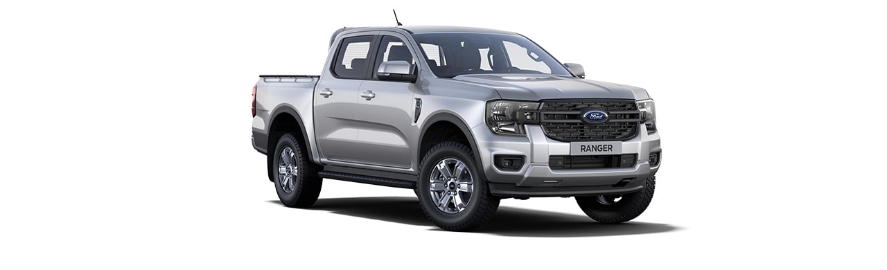 2023 Ford Ranger Next-Gen Pickup in Moondust Silver. Discover it!