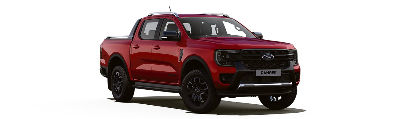 2023 Ranger™ Next-Gen Pickup in Lucid Red. Discover it!
