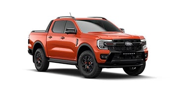 Ford Ranger Wildtrak 2026, available in different colors in the Caribbean