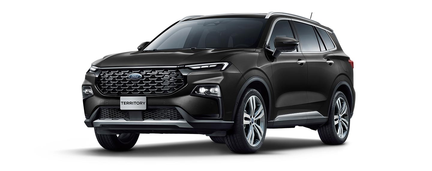 Discover the Amazing 2023 Ford Territory SUV in Color Panther Black