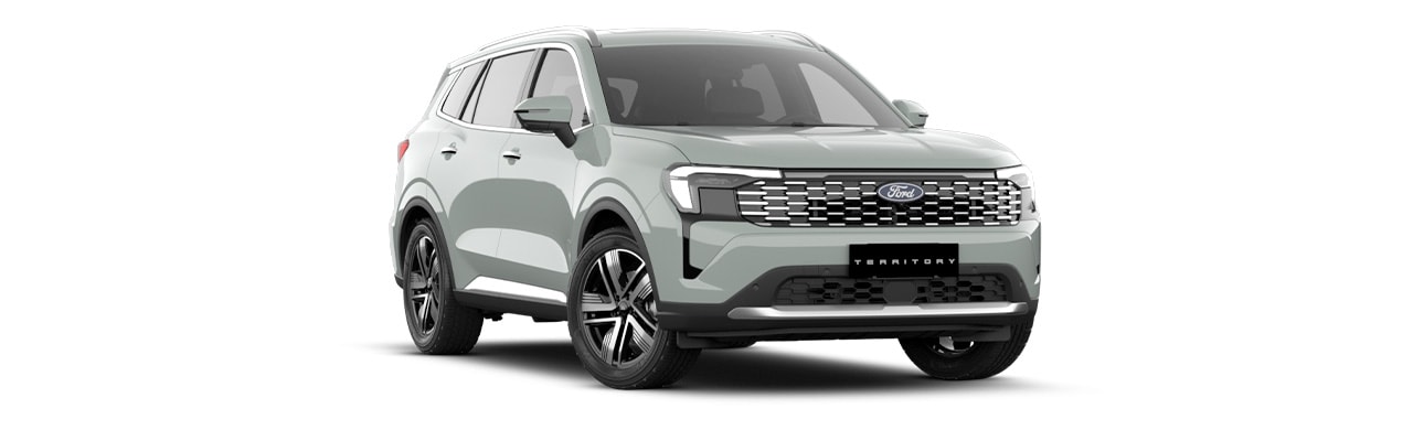 Ford Territory 2026 Ambiente version, SUV in Gray color in the Caribbean