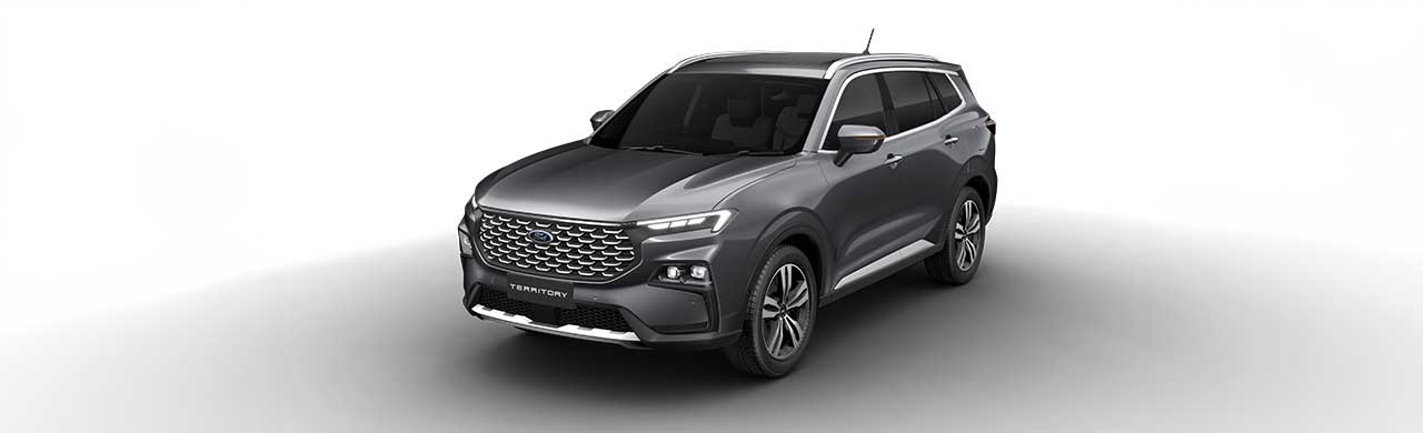 Discover the Amazing 2024 Ford Territory RHD SUV in Lustrous Grey