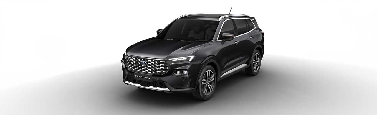 Discover the Amazing 2024 Ford Territory RHD SUV in Panther Black