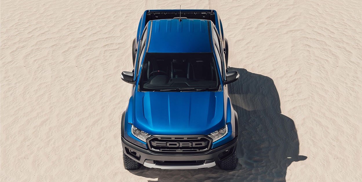 Every inch of Ford Ranger Raptor is designed for maximum off-road performance