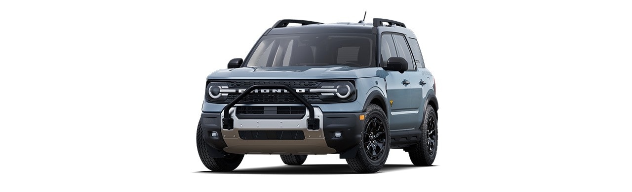 Bronco Sport® 2025 Badlands, SUV en color en color Azure Gray en Caribe