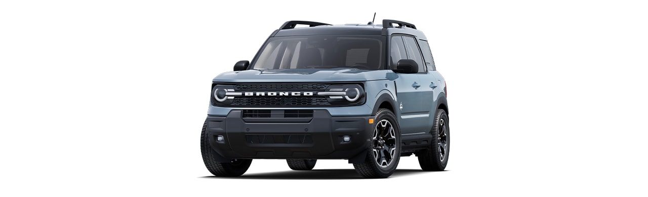 Bronco Sport® 2025 Outer Banks, SUV en color en color Azure Gray en Centroamérica