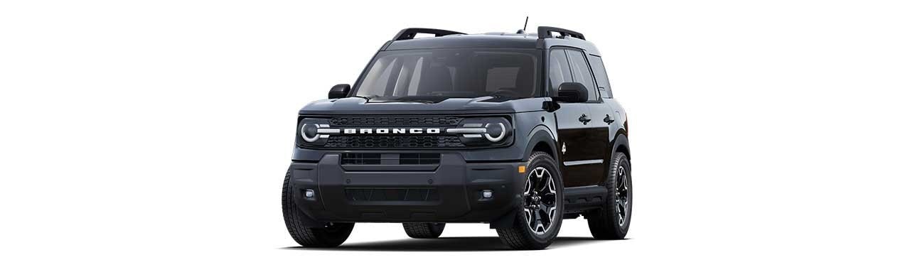 Ford Bronco Sport 2025 Outer Banks, SUV en color Negro en Caribe
