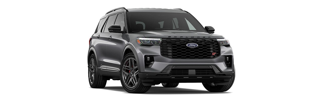 Explorer® 2025, SUV de Gran Diseño Exterior en color Carbonized Gray