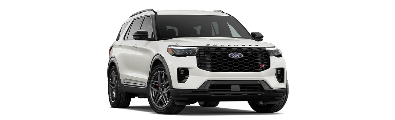 Explorer® 2025, SUV de Gran Diseño Exterior en color Star White
