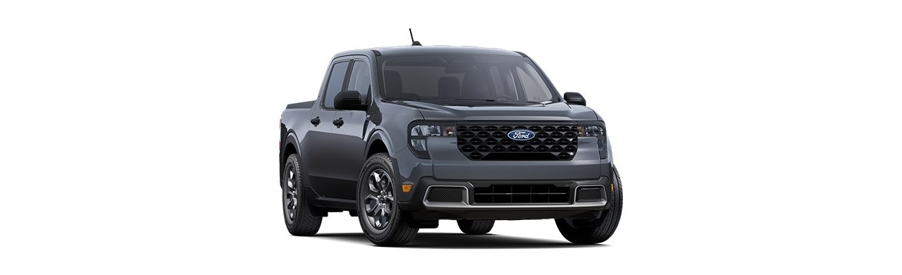 Maverick™ 2025 XLT, Pickup compacta en color gris metálico en Caribe