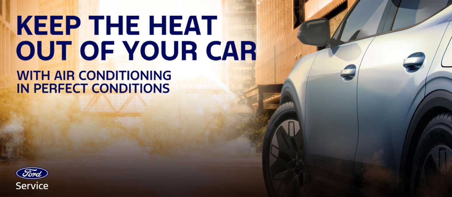Keep the heat out of your car with air conditioning in perfect conditions