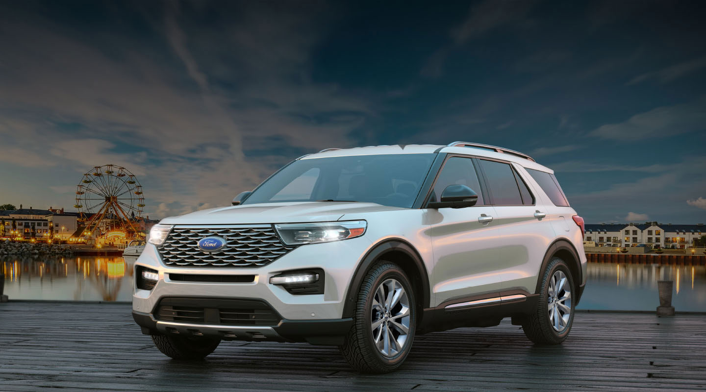 Learn about the Stunning LED Headlights Equipped on the 2023 Ford Explorer SUV