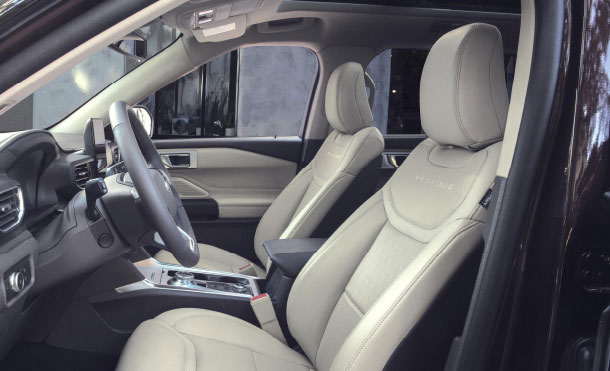 Road-Trip Ready Seats with Active Motion equipped in your 2023 Ford Explorer SUV