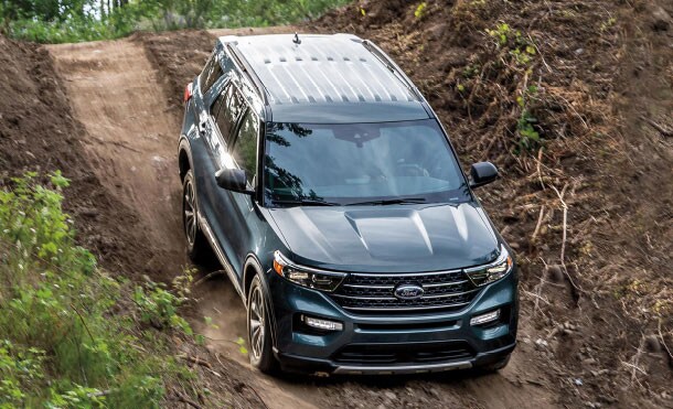 Terrain Management System Equipped on 2023 Ford Explorer, the High Performance SUV