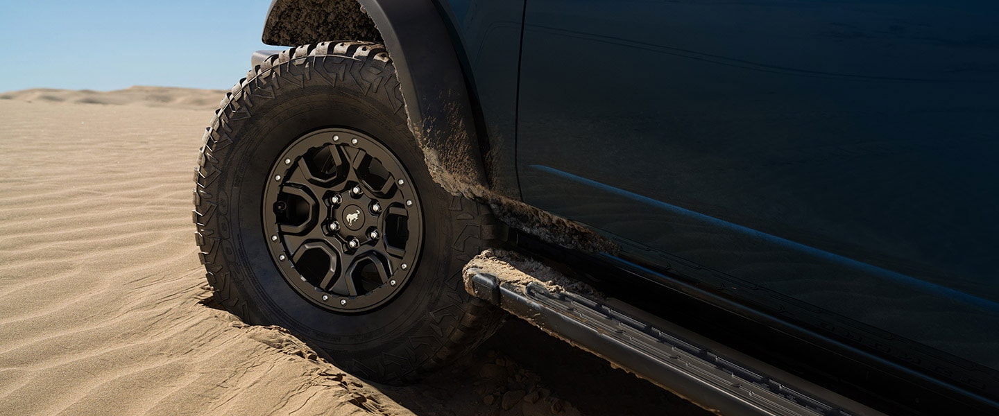 Tecnología Trail Turn Assist te ayuda a controlar tu Ford Bronco 2022 durante tus aventuras