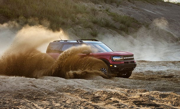 Experimenta la Suspensión H.O.S.S. que tiene Ford Bronco Sport para enfrentar terrenos difíciles