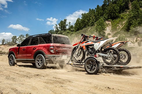 Descubre el paquete de Remolque de Tráiler disponible para Ford Bronco Sport, la SUV Todoterreno