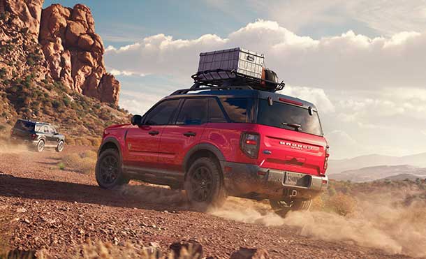 Bronco Sport® 2025 cuenta con protección inteligente con sensores y cámaras inteligentes