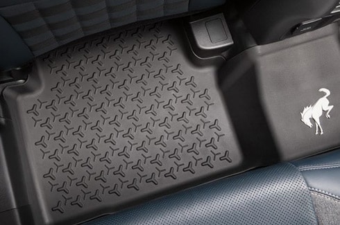 Descubre Accesorios Ford Bronco en CB, Tapetes Negros, Plastificados