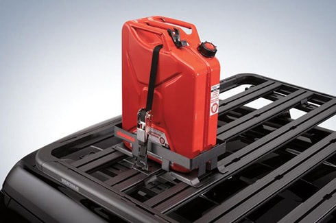 Descubre Accesorios Ford Bronco en CB, Parrillas y Transportadores yakima Kit Contenedor de Gasolina