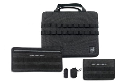 Descubre Accesorios Ford Bronco en CB, Organizador de Carga Trasero con Organizador para Visera