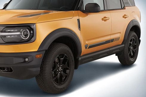 Descubre Accesorios Ford Bronco en CB, Guardabarros Airdesign Set de 4, Negro Mate