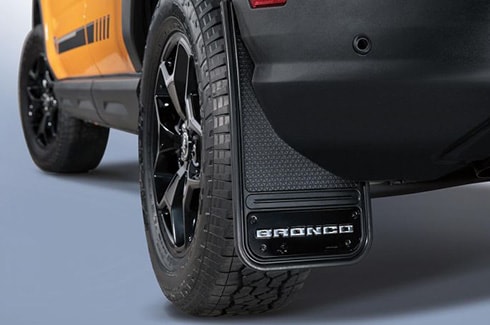 Descubre Accesorios Ford Bronco en CB, Protectores de Salpicaduras Gatorback para uso Rudo, trasero