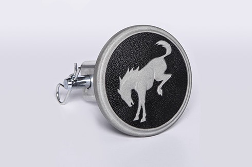 Descubre Accesorios Ford Bronco en CB, Tapa de Receptor de enganche de Aluminio, con Logo de Bronco