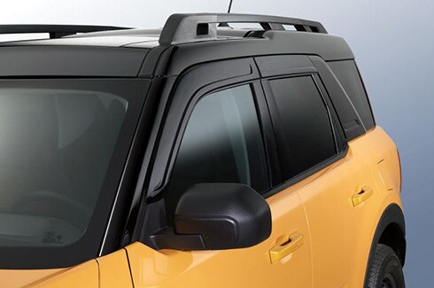 Descubre Accesorios Ford Bronco en CB, Deflectores para Ventanas laterales Perfil Bajo, Color Humo