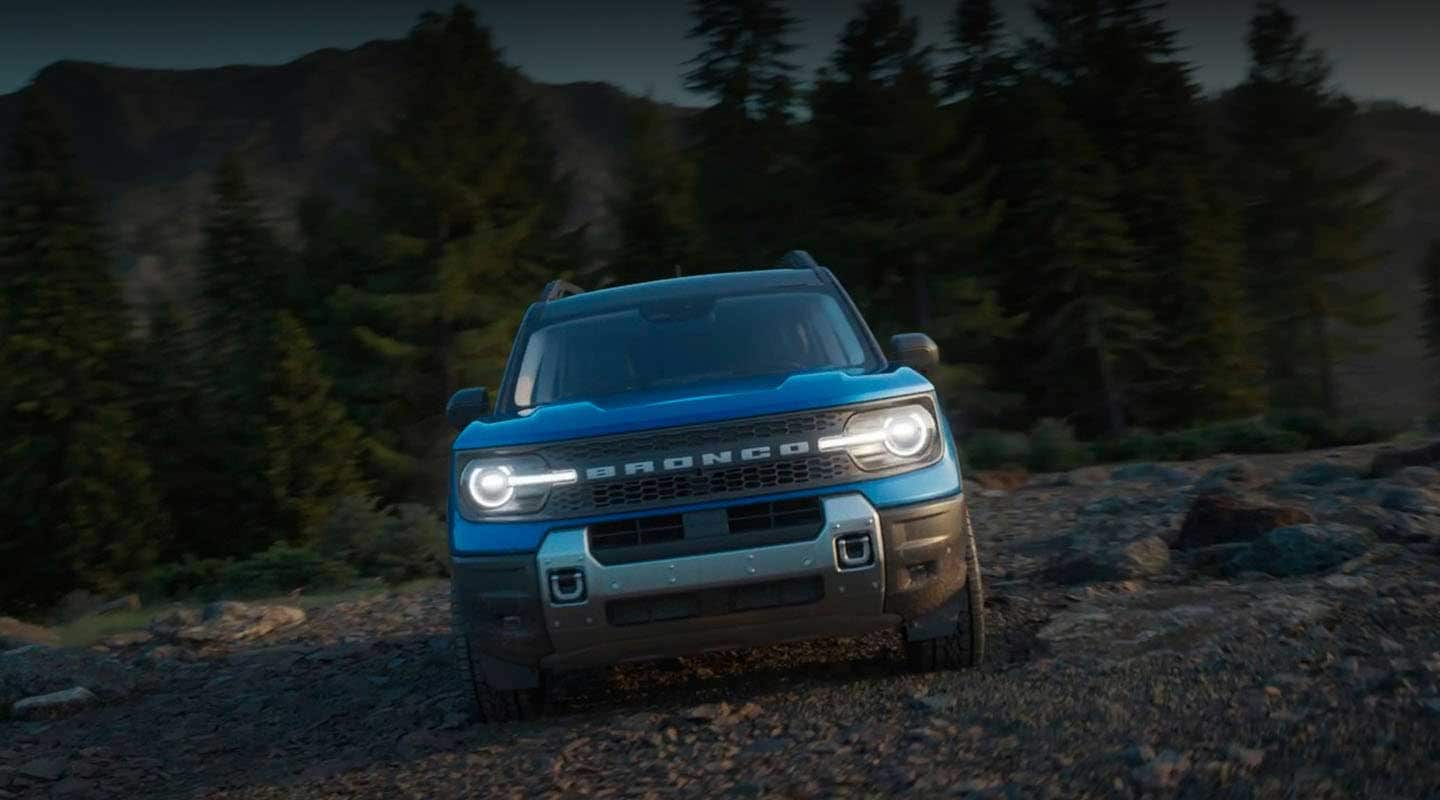 Ford Bronco Sport 2025 es un vehículo ideal para caminos difíciles y terrenos off-road