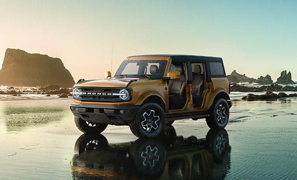 Disfruta Experiencias Todoterreno al retirar las Puertas Extraíbles de tu Ford Bronco 2022
