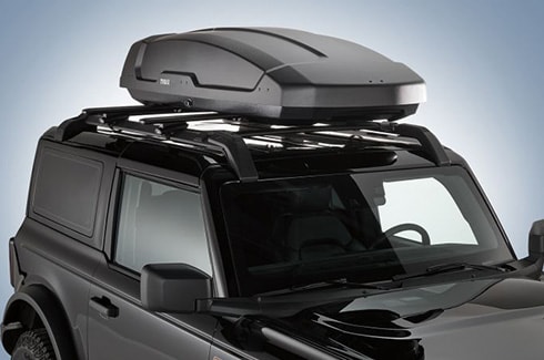Descubre Accesorios Ford Bronco en PR, Parrillas y Transportadores Thule  Caja de Carga