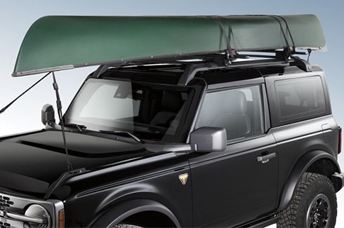 Descubre Accesorios Ford Bronco en PR, Parrillas y Transportadores Yakima Portacanoas Montado