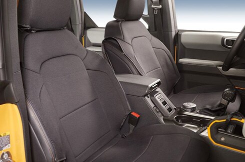 Descubre Accesorios Ford Bronco en PR, Fundas para Asientos Neopreno Coverking, Frontal
